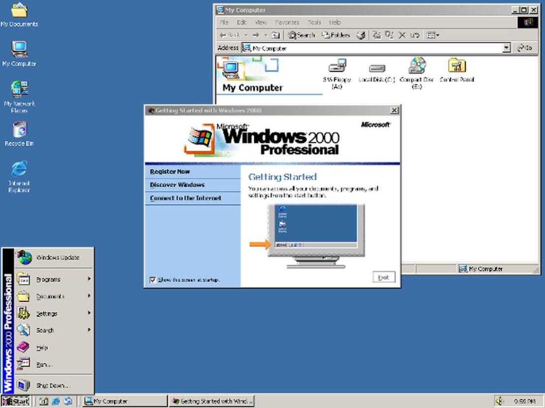 Download Windows 2000 Professional Free